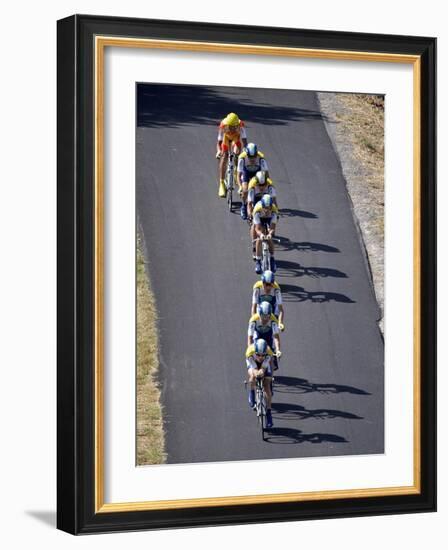 Fourth Stage of Tour de France, Montpellier, July 7, 2009-null-Framed Photographic Print