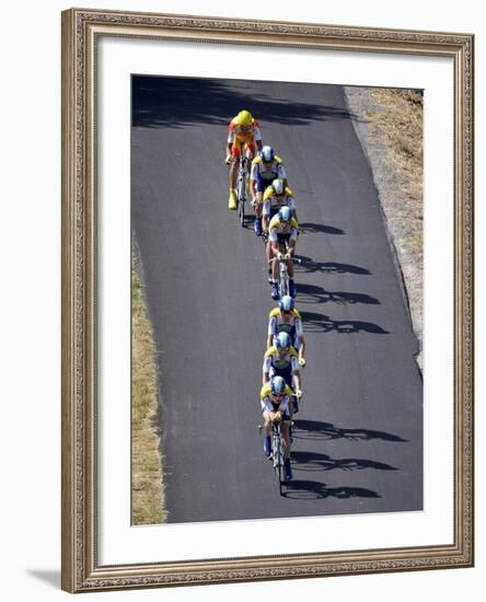 Fourth Stage of Tour de France, Montpellier, July 7, 2009-null-Framed Photographic Print