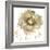 Fower Burst in Gold II-Vanessa Austin-Framed Art Print