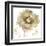 Fower Burst in Gold II-Vanessa Austin-Framed Art Print