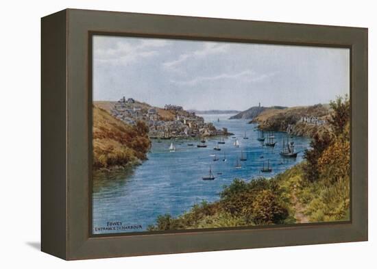 Fowey, Entrance to Harbour-Alfred Robert Quinton-Framed Premier Image Canvas