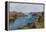 Fowey, Entrance to Harbour-Alfred Robert Quinton-Framed Premier Image Canvas