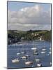 Fowey Harbour and Estuary, Cornwall, England, Uk-null-Mounted Photographic Print