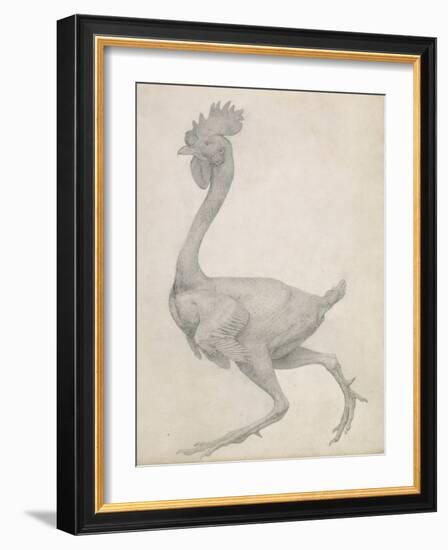 Fowl: Lateral View with Most Feathers Removed-George Stubbs-Framed Giclee Print