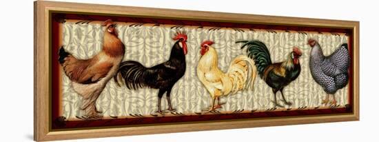 Fowl Parade-Kate Ward Thacker-Framed Premier Image Canvas