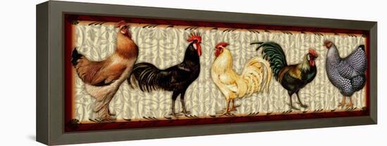 Fowl Parade-Kate Ward Thacker-Framed Premier Image Canvas