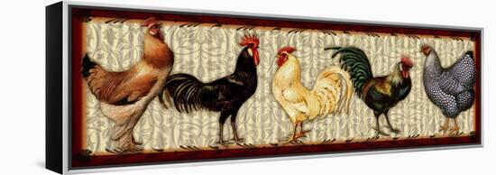 Fowl Parade-Kate Ward Thacker-Framed Premier Image Canvas