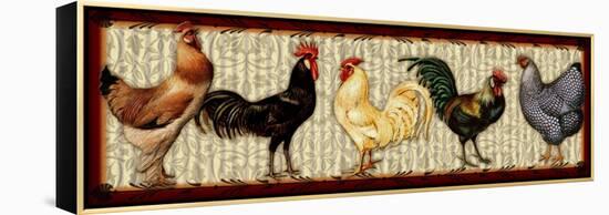 Fowl Parade-Kate Ward Thacker-Framed Premier Image Canvas