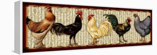 Fowl Parade-Kate Ward Thacker-Framed Premier Image Canvas