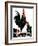 "Fowl Reflections,"October 27, 1923-Paul Bransom-Framed Giclee Print