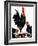 "Fowl Reflections,"October 27, 1923-Paul Bransom-Framed Giclee Print