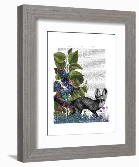 Fox and Beanstalk-Fab Funky-Framed Art Print