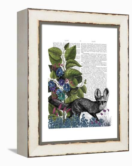 Fox and Beanstalk-Fab Funky-Framed Stretched Canvas