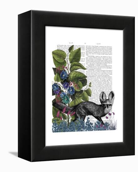 Fox and Beanstalk-Fab Funky-Framed Stretched Canvas