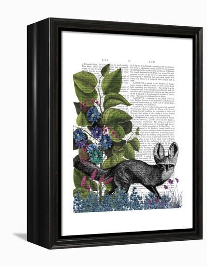 Fox and Beanstalk-Fab Funky-Framed Stretched Canvas