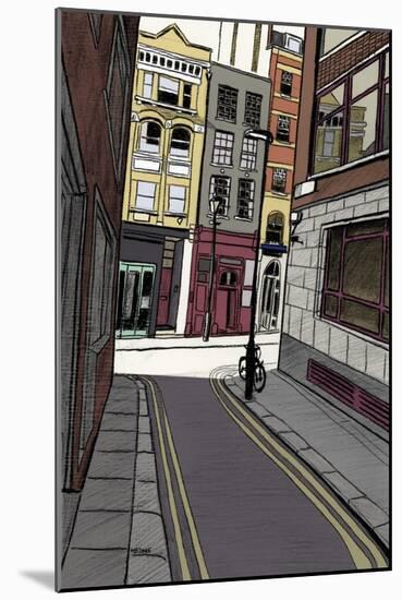 Fox and Knot Street EC1, 2015-Matt Bannister-Mounted Giclee Print
