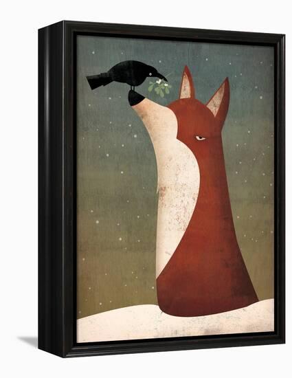 Fox and Mistletoe-Ryan Fowler-Framed Stretched Canvas
