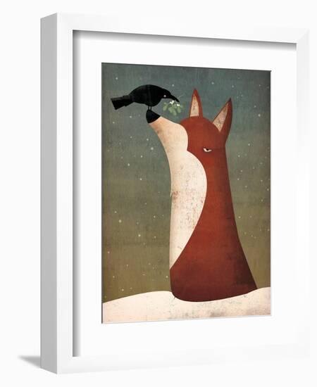 Fox and Mistletoe-Ryan Fowler-Framed Art Print