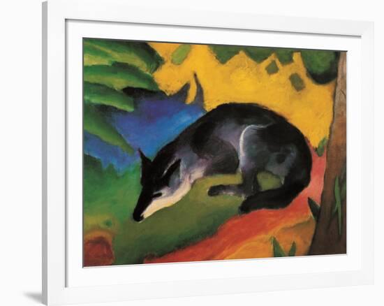 Fox, c.1913-Franz Marc-Framed Art Print