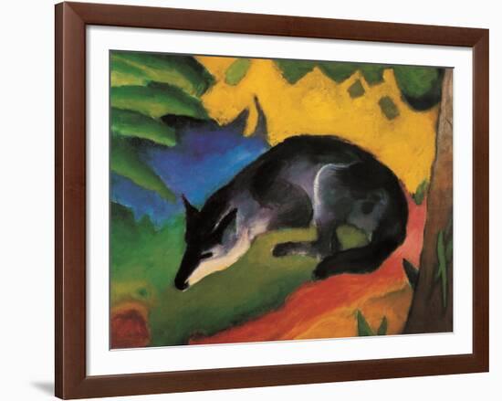 Fox, c.1913-Franz Marc-Framed Art Print