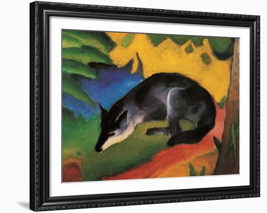 Fox, c.1913-Franz Marc-Framed Art Print