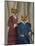 Fox Couple Edwardians-Fab Funky-Mounted Art Print