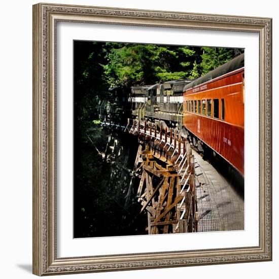 Fox Creek Trestle-Jody Miller-Framed Photographic Print