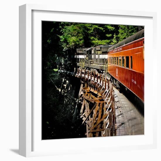 Fox Creek Trestle-Jody Miller-Framed Photographic Print