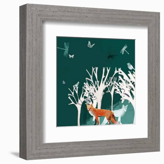 Fox Day-Claire Westwood-Framed Premium Giclee Print