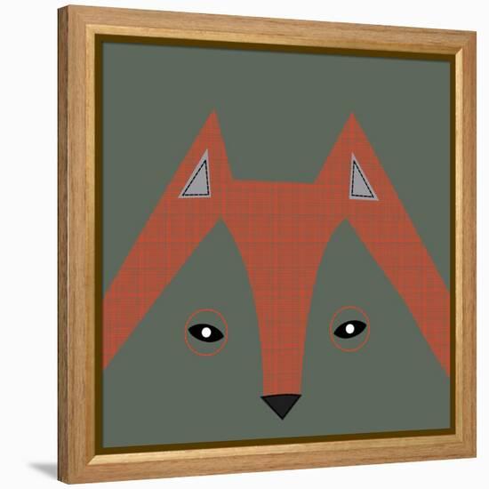 Fox Face-null-Framed Premier Image Canvas