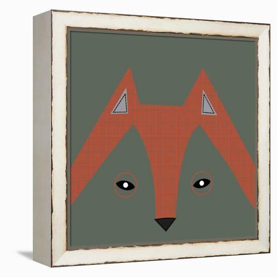 Fox Face-null-Framed Premier Image Canvas