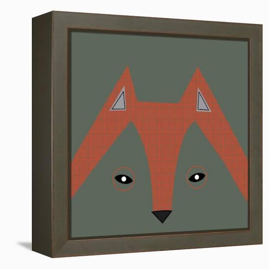 Fox Face-null-Framed Premier Image Canvas