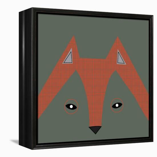 Fox Face-null-Framed Premier Image Canvas