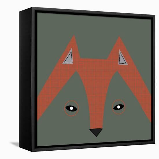 Fox Face-null-Framed Premier Image Canvas