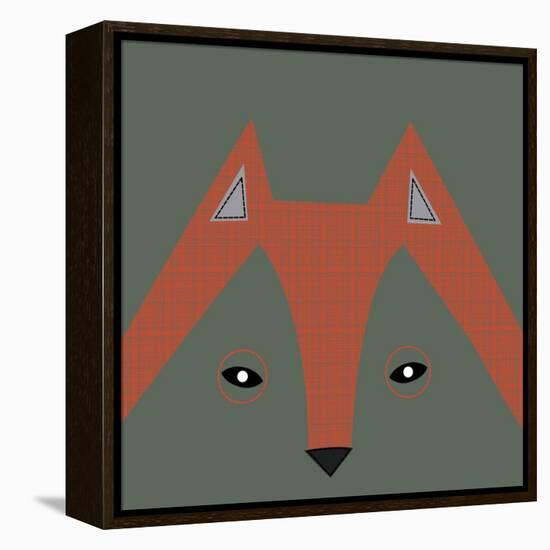 Fox Face-null-Framed Premier Image Canvas