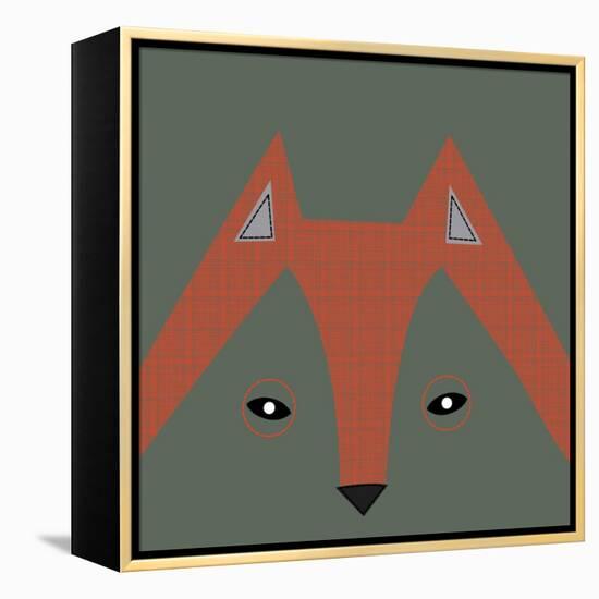 Fox Face-null-Framed Premier Image Canvas