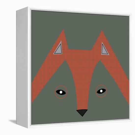 Fox Face-null-Framed Premier Image Canvas