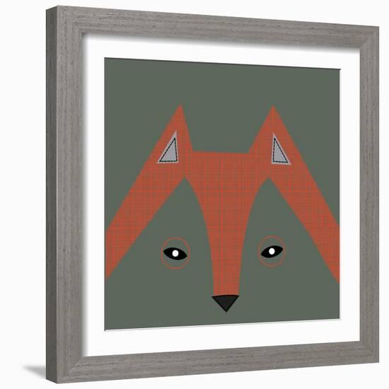 Fox Face-null-Framed Giclee Print