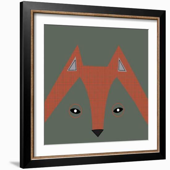 Fox Face-null-Framed Giclee Print