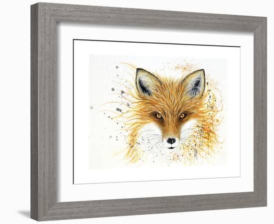 Fox Fire-Michelle Faber-Framed Giclee Print