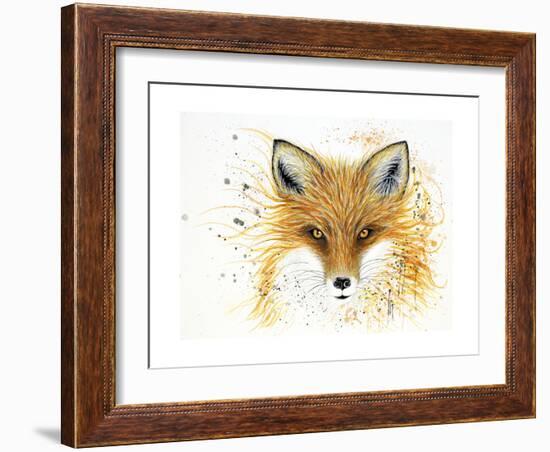 Fox Fire-Michelle Faber-Framed Giclee Print