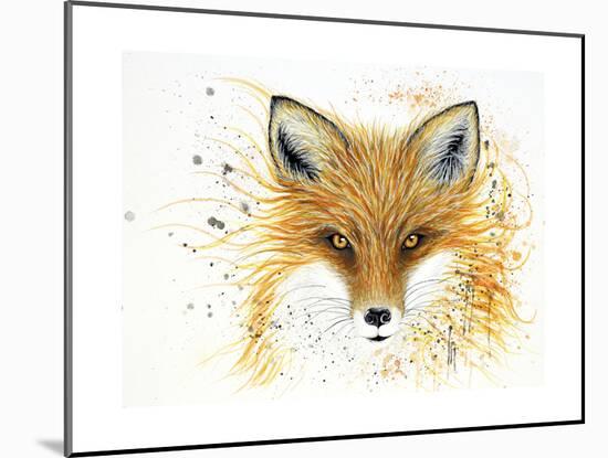 Fox Fire-Michelle Faber-Mounted Giclee Print
