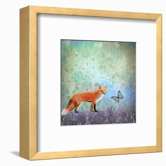 Fox Games-Claire Westwood-Framed Art Print