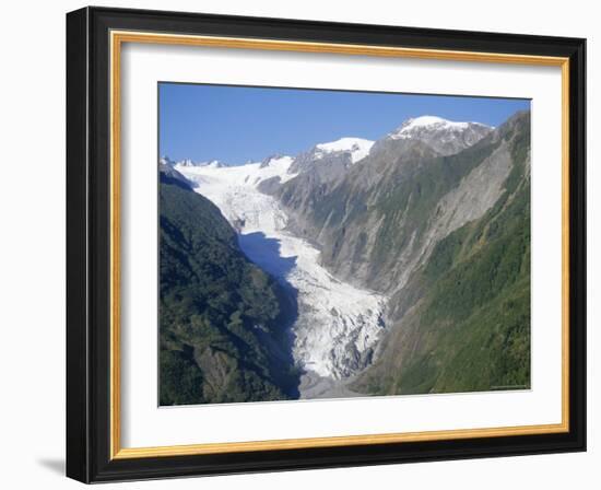 Fox Glacier, West Coast, South Island, New Zealand, Pacific-D H Webster-Framed Photographic Print