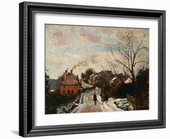 Fox Hill, Upper Norwood, 1870-Camille Pissarro-Framed Giclee Print