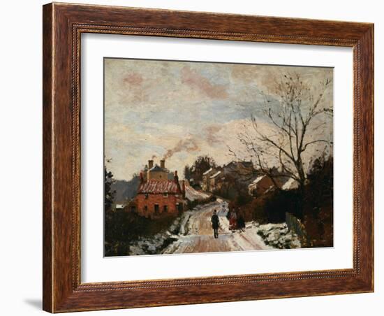 Fox Hill, Upper Norwoor, London-Camille Pissarro-Framed Giclee Print