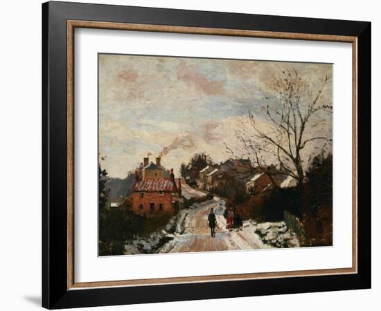 Fox Hill, Upper Norwoor, London-Camille Pissarro-Framed Giclee Print