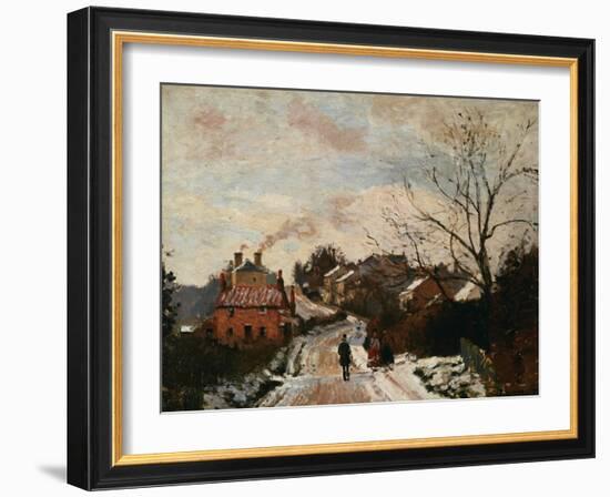 Fox Hill, Upper Norwoor, London-Camille Pissarro-Framed Giclee Print