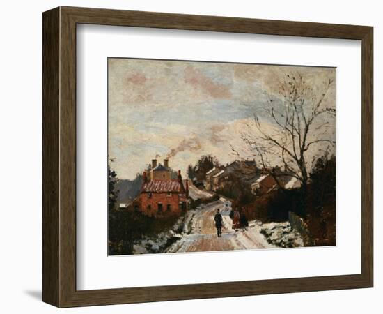 Fox Hill, Upper Norwoor, London-Camille Pissarro-Framed Giclee Print