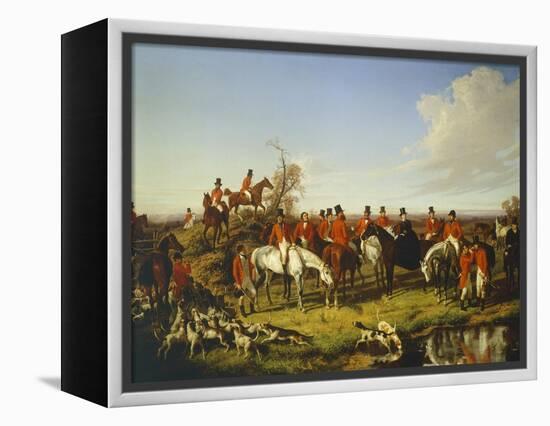 Fox Hunt, 1850-Filippo Palizzi-Framed Premier Image Canvas